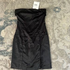 Hello Molly Black Strapless dress